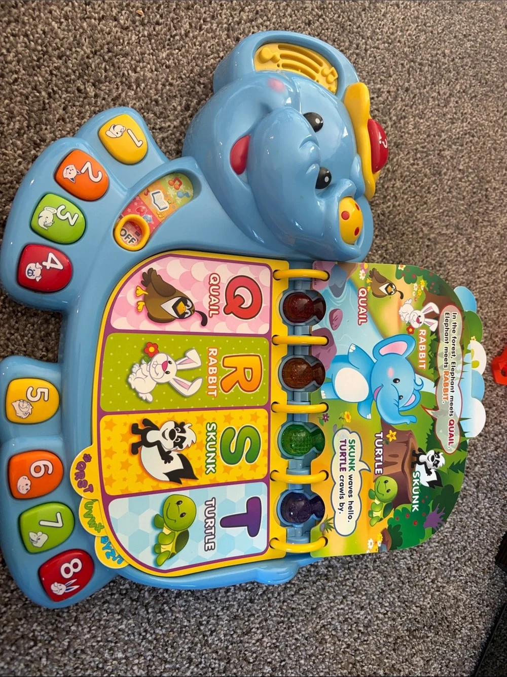 Vtech Touch & Teach Elephant